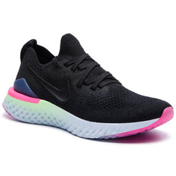Nike Zapatos Nike Epic React Flyknit 2 BQ8927 003 Black/Black/Sapphire