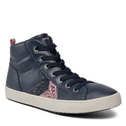 Geox Sneakers Geox J Kalispera Girl J364GB 0BCEW C0965 D Navy/Dk Pink