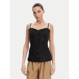 Guess Guess Τοπ W5GH0L WH5L2 Μαύρο Regular Fit