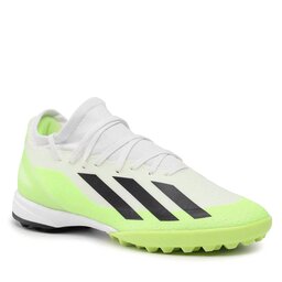 adidas Pantofi adidas X Crazyfast.3 Turf Boots ID9337 Ftwwht/Cblack/Luclem