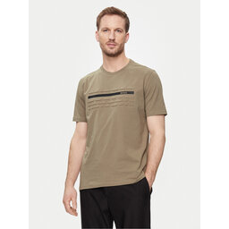 BOSS Boss Marškinėliai 50513010 Smėlio Regular Fit