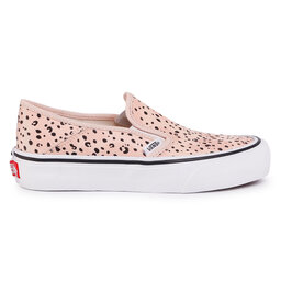 

Кросівки Vans Slip-On Sf VN0A3MVDWOL1 (Leila Hurst) Tiny Animal, Рожевий