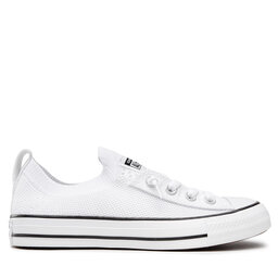 

Кеди Converse Ctas Shoreline Knit Slip 565490C White/Black/White, Білий