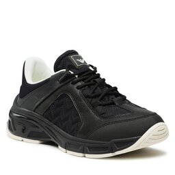 Emporio Armani Sneakersy Emporio Armani X4X647 XN945 N208 Black/Navy/Navy