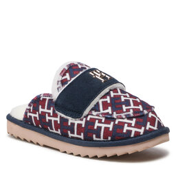 Tommy Hilfiger Pantofole Tommy Hilfiger Loafer Mule Slipper Monogram FW0FW06716 Rwb Monogram 0KQ
