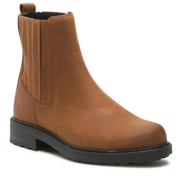 Clarks Jātnieku stila puszābaki Clarks Orinoco2 Mid 261613974 Brown Snuff