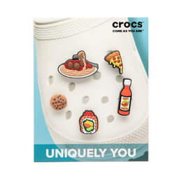 Crocs Διακόσμηση παπουτσιών Crocs Food Please 5 Pack 10008661 Έγχρωμο