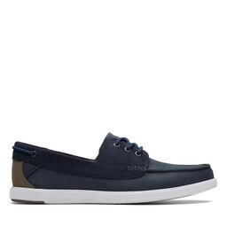 

Туфлі Clarks Bratton Boat 26172444 Navy Nubuck, Cиній