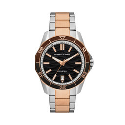Armani Exchange Zegarek Armani Exchange Spencer AX1962 Brązowy