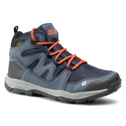 Jack Wolfskin Turistiniai batai Jack Wolfskin Mtn Attack 3 Texapore Mid K 4034081 D Dark Blue/Orange