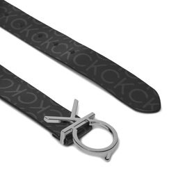 

Жіночий ремінь Calvin Klein Ck Logo Belt 3.0 Epi Mono K60K611902 Black Epi Mono 0GJ, Чорний