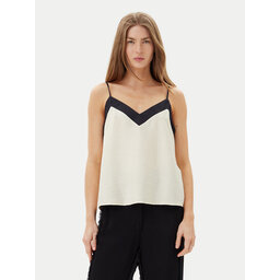 Vero Moda Vero Moda Marškinėliai Denise 10329790 Smėlio Regular Fit