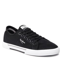 Pepe Jeans Гуменки Pepe Jeans Brady Men Basic PMS30816 Black 999