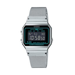 Casio Klocka Casio A700WEMS-1BEF Silver/Silver