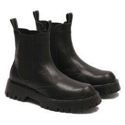 Kazar Studio Kotníková obuv s elastickým prvkem Kazar Studio Thandive 73294-01-00 Black