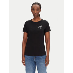 BOSS BOSS Póló C_Elogo_21 50540260 Fekete Slim Fit