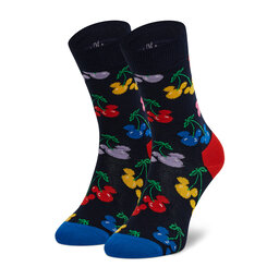 Happy Socks Ilgos Vaikiškos Kojinės Happy Socks KDNY01-6501 Juoda