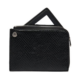 Calvin Klein Jeans Portafoglio piccolo da donna Calvin Klein Jeans Sculpted Wallet Square Mirror K60K611563 Nero