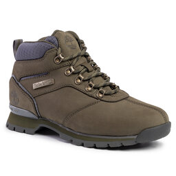 Timberland Outdoorová obuv Timberland Splitrock Mid Hiker TB0A1RIXA581 Dark Green Nubuck