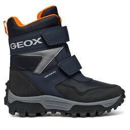 Geox Snehule Geox J Himalaya Boy B Abx J46FRE 0FU50 C4002 M Tmavomodrá