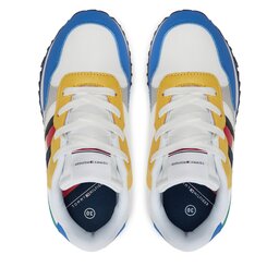 

Снікерcи Tommy Hilfiger Flag Low Cut Lace-Up Sneaker T3X9-33375-1695 M Multicolor Y913, Кольоровий