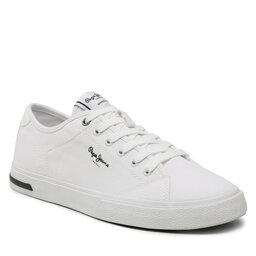 Pepe Jeans Tenisówki Pepe Jeans Kenton Road M PMS30910 White 800