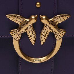 

Сумка Pinko Love One Classic Cl AI 23-24 PLTT 100053 A0F1 Purple W84Q, Фіолетовий