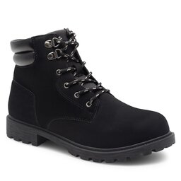 Lanetti Botines planos Lanetti MYL8491-1 Negro