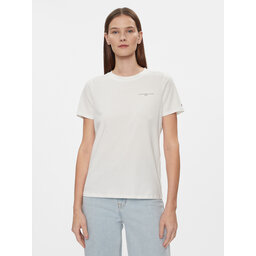 Tommy Hilfiger Tommy Hilfiger Póló 1985 WW0WW37877 Fehér Regular Fit
