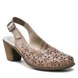 Rieker Σανδάλια Rieker 40981-64 Beige