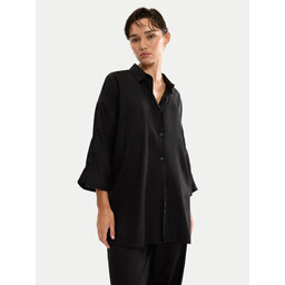 Triumph Triumph Pyjamahemd Summer Wear 10227228 Schwarz Regular Fit
