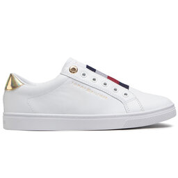 

Снікерcи Tommy Hilfiger Th Elastic Slip On Sneaker FW0FW05546 White YBR, Білий