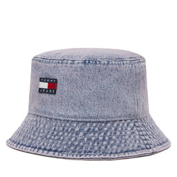 Tommy Jeans Klobouk Tommy Jeans Tjw Heritage Denim Bucket Hat AW0AW17816 Růžová