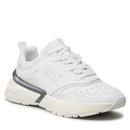 EA7 Emporio Armani Сникърси EA7 Emporio Armani X7X007 XK310 R662 White/Iridescent/Sil