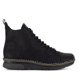 Rieker Schnürschuhe Rieker 73333-00 Schwarz