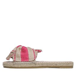 

Еспадрильї Manebi Sandals With Knot G 4.5 JK Bold Pink Stripes On Natural, Бежевий
