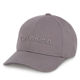 Calvin Klein Czapka z daszkiem Calvin Klein Embroidery Bb Cap K50K505737 Szary