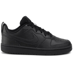 

Взуття Nike Court Borough Low 2 (GS) BQ5448 001 Black/Black/Black, Чорний
