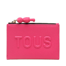 TOUS Etui pentru carduri TOUS Monedero/Tarjetero T La Rue 2001844425 Fuchsia