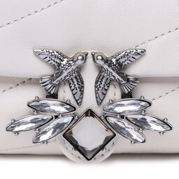 

Сумка Pinko Love Micro Puff C. PE 23 PCPL 100041 A0H3 White Z14O, Бежевий