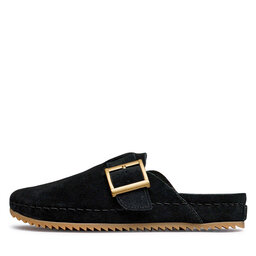 

Шльопанці Clarks Brookleigh Mule 261661924 Black Suede, Чорний