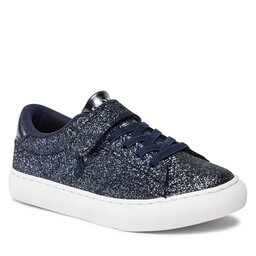 Polo Ralph Lauren Sneakersy Polo Ralph Lauren RF104262 S NAVY GLITTER/METALLIC PU W/ NAVY PP