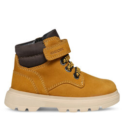 Geox Schnürstiefeletten Geox B Kiddartah Boy B4662E 032FU C2006 S Braun