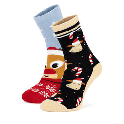 JENNY Set di 2 paia di calzini lunghi unisex JENNY 4WB-005-AW24 (2-pack) Multicolore