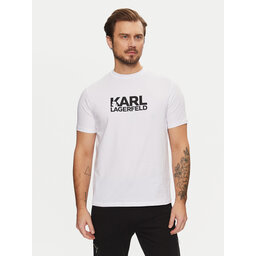 KARL LAGERFELD KARL LAGERFELD Camiseta 755087 551235 Blanco Regular Fit
