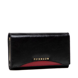 Peterson Liels sieviešu maks Peterson PL 466 Black/Red