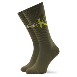 Calvin Klein Jeans Vysoké pánske ponožky Calvin Klein Jeans 701218732 Burnt Olive 009