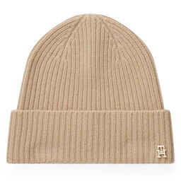Tommy Hilfiger Σκούφος Tommy Hilfiger Th Cashmere AW0AW17772 Μπεζ