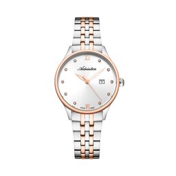 Adriatica Zegarek Adriatica A3547.R183Q Rose Gold/Silver