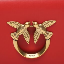 

Сумка Pinko Love Click Baguette Mini PE 22-23 PLTT 100068 A0F1 Red R41Q, Червоний